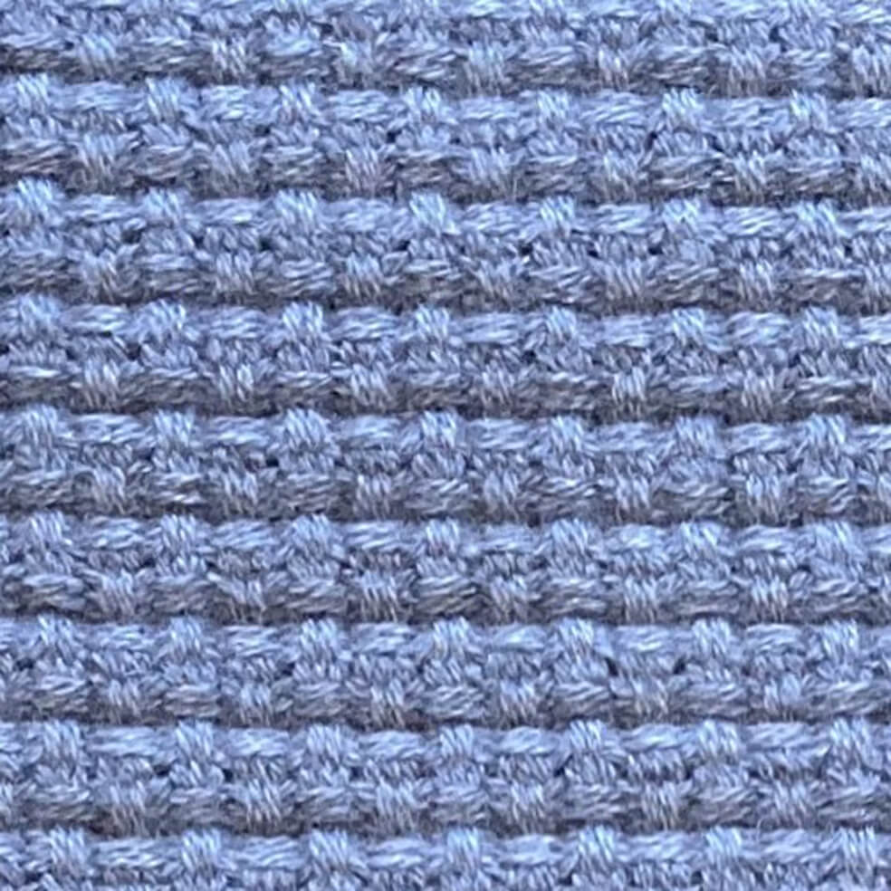 Small Basket weave swatch