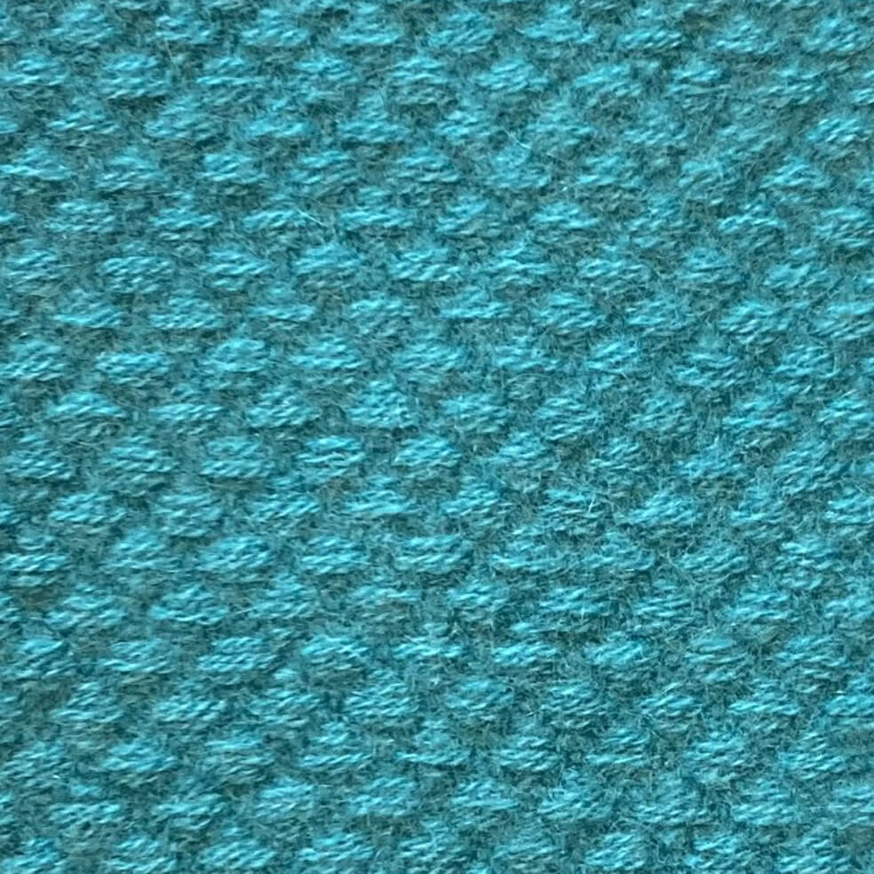 Honeycomb weave swatch