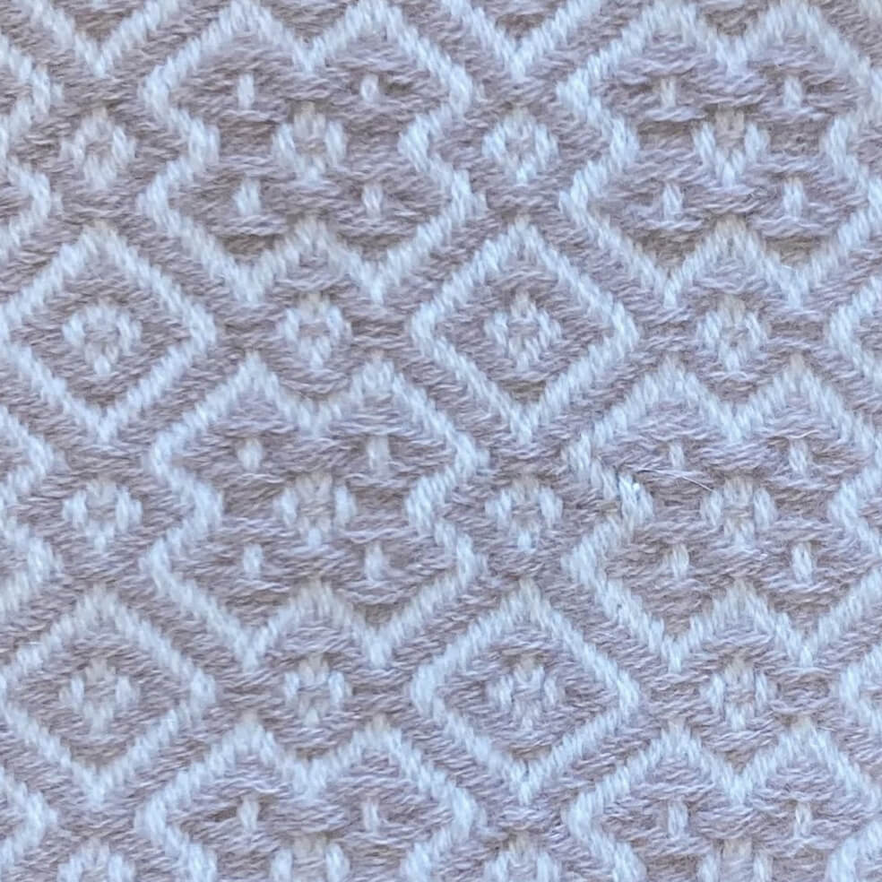 Ikat weave swatch